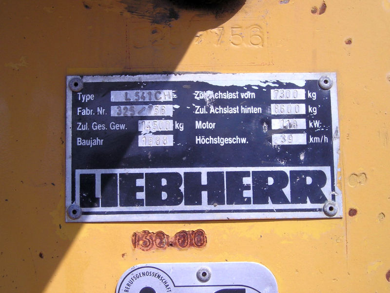 Liebherr Radlader L541C Weiss+Appetito  Bild2.jpg