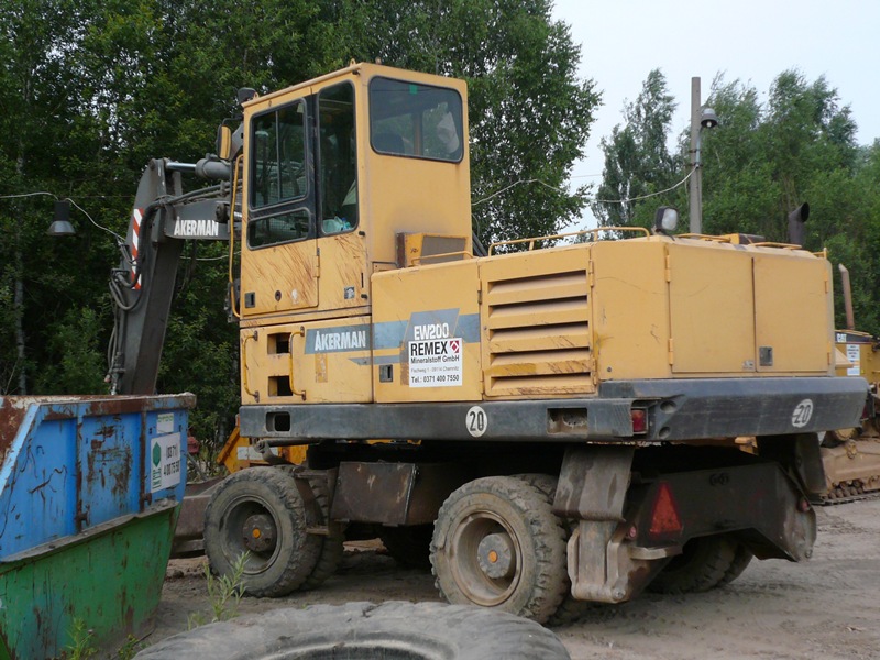 Akerman EW200 - REMEX Mineralstoff GmbH - REMEX Betriebsst&auml;tte Kalkstr. in Chemnitz - 2010-07-04.jpg